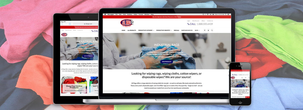 All Rags Launches New, User-Friendly Website