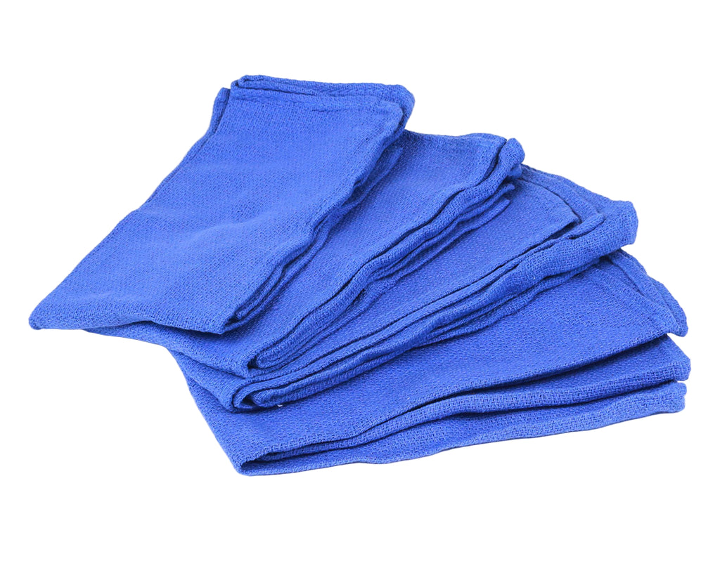 New Blue Huck Towels