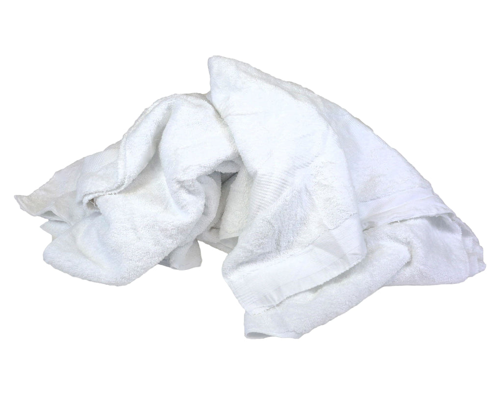 New White Terry Cloth Towels - Overruns