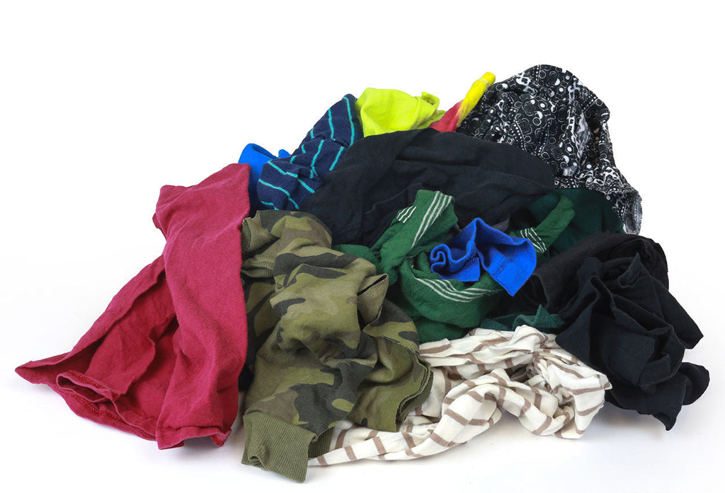 Recycled No Logo Color T-shirt Knit Rag