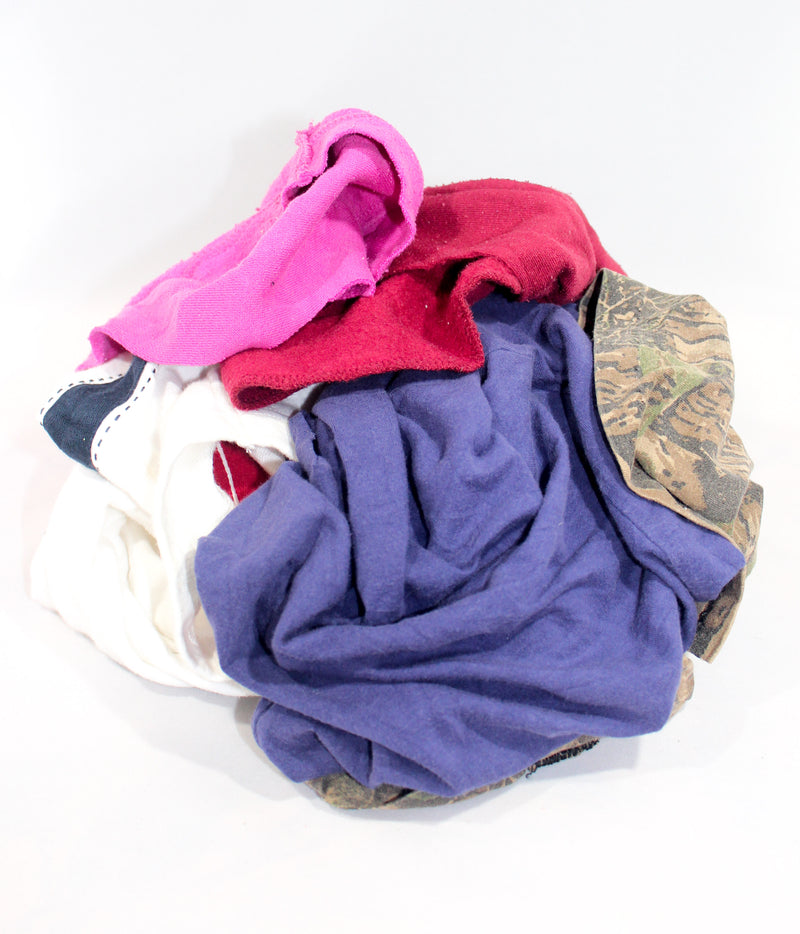 Recycled Mixed Colored Knit Rags