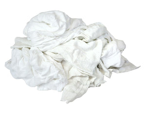 Recycled White Thermal Wiping Rag