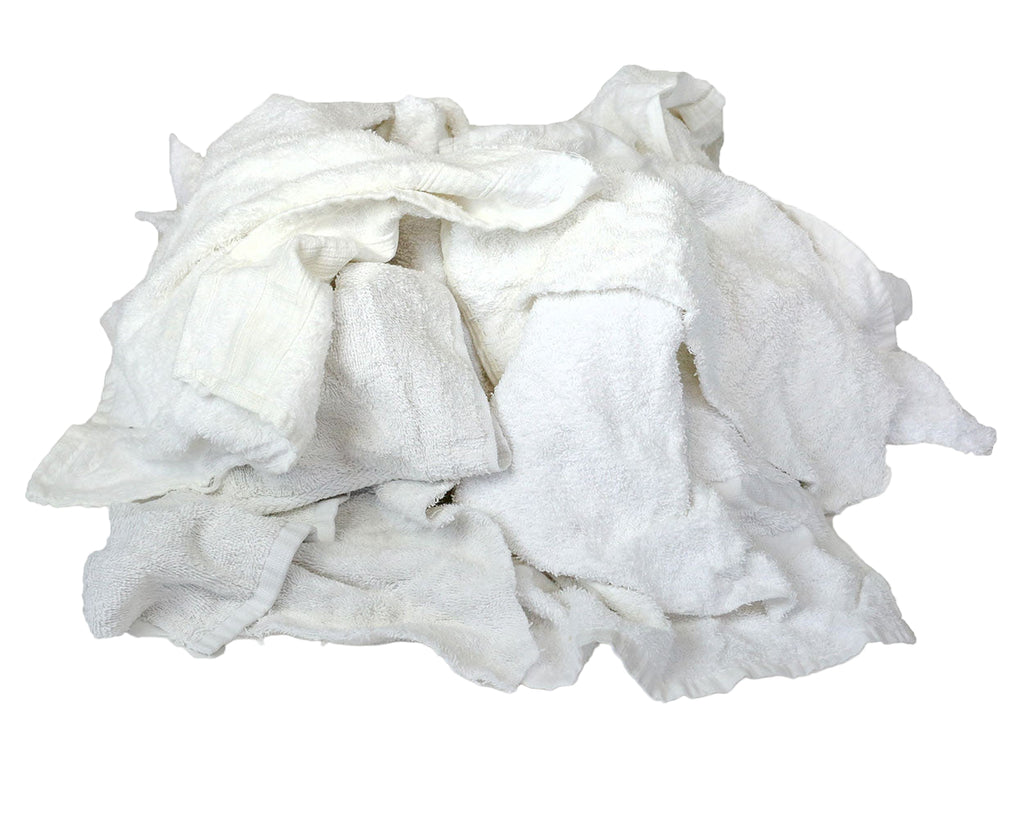 Recycled White Terry Cloth Mix