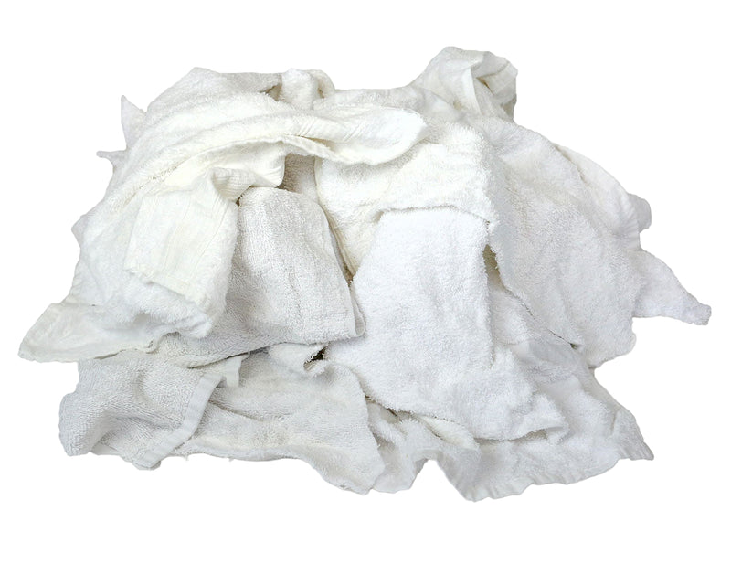 Recycled White Terry Cloth Mix