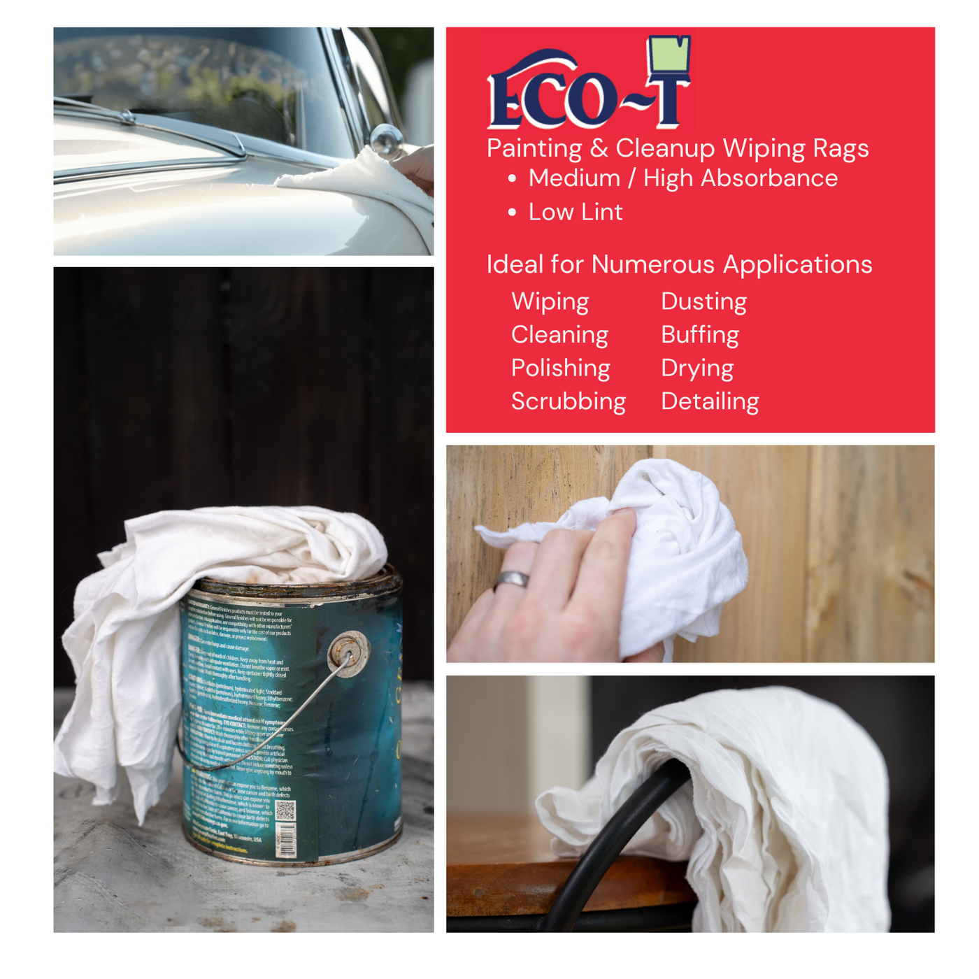 Eco-T Painters Rags – All Rags