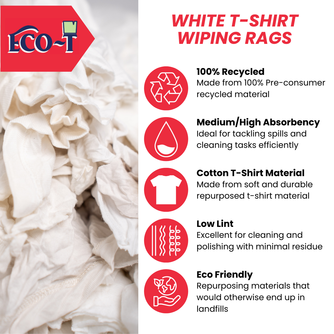 Eco-T Painters Rags – All Rags