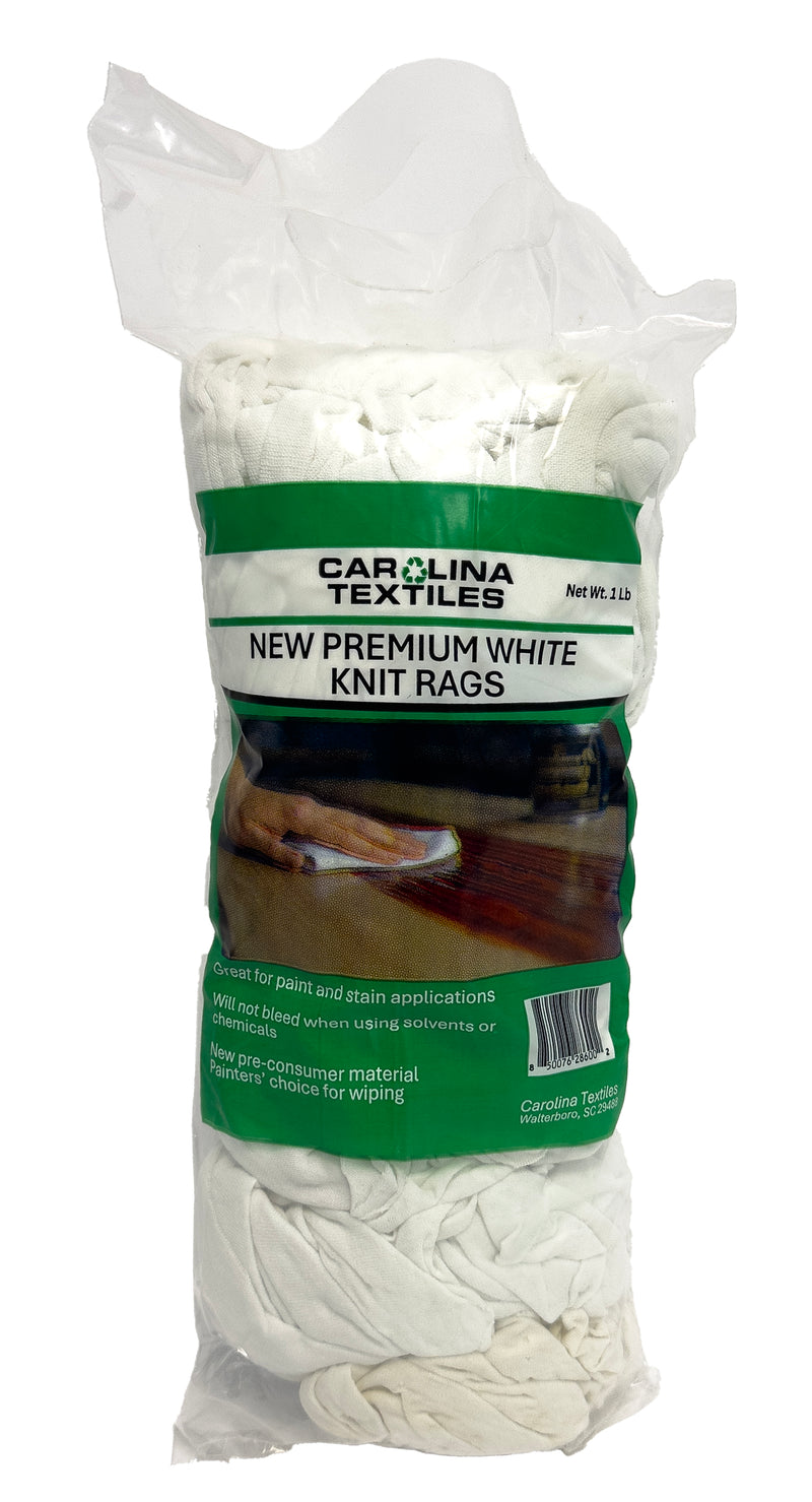 New Premium White Knit Rags