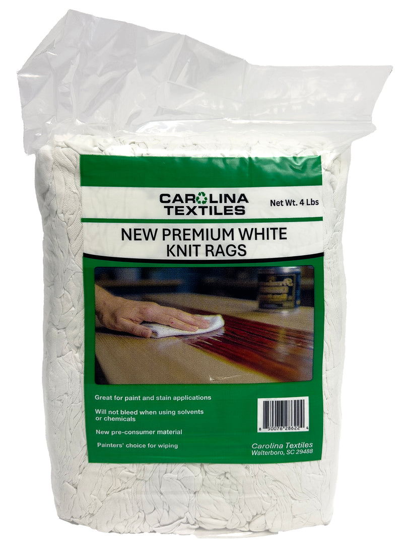 New Premium White Knit Rags