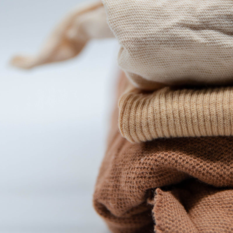 New Washed Tan Knits