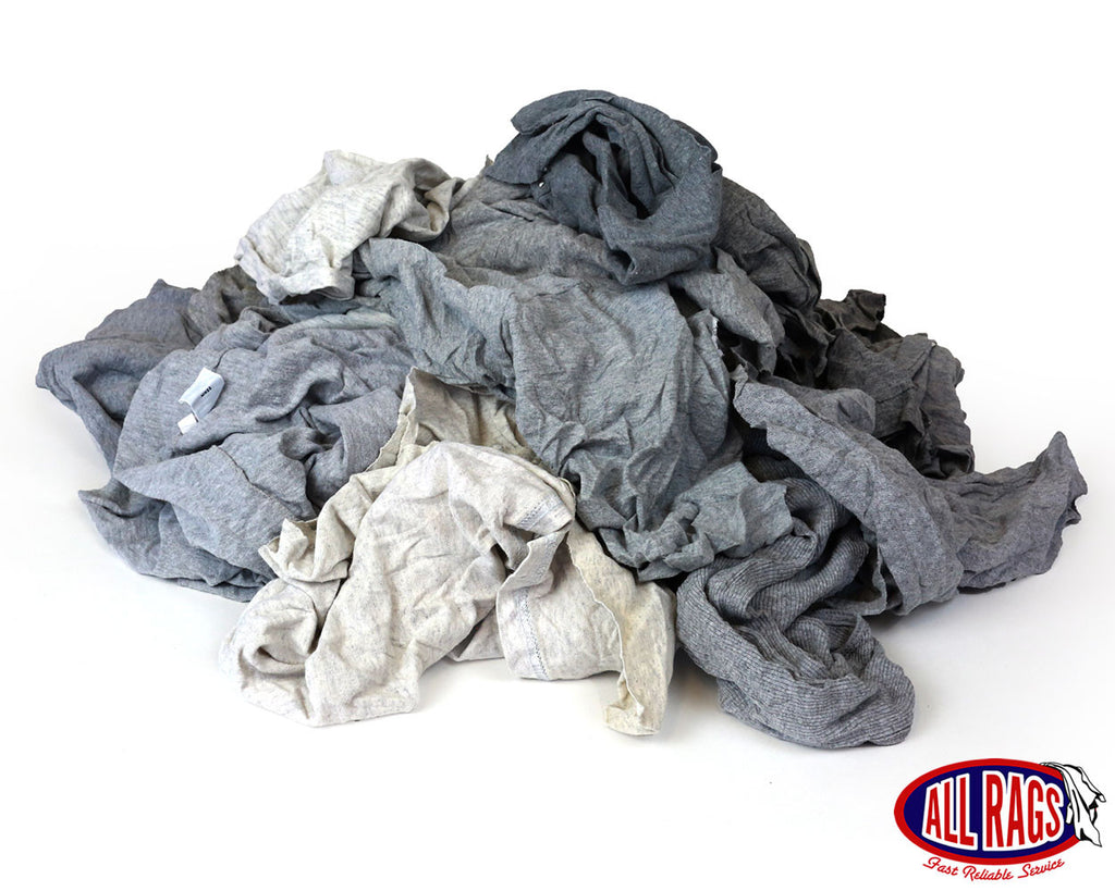 Recycled White Sweatshirt Rags – All Rags