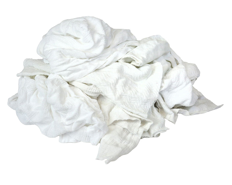 Recycled White Thermal Wiping Rag – All Rags