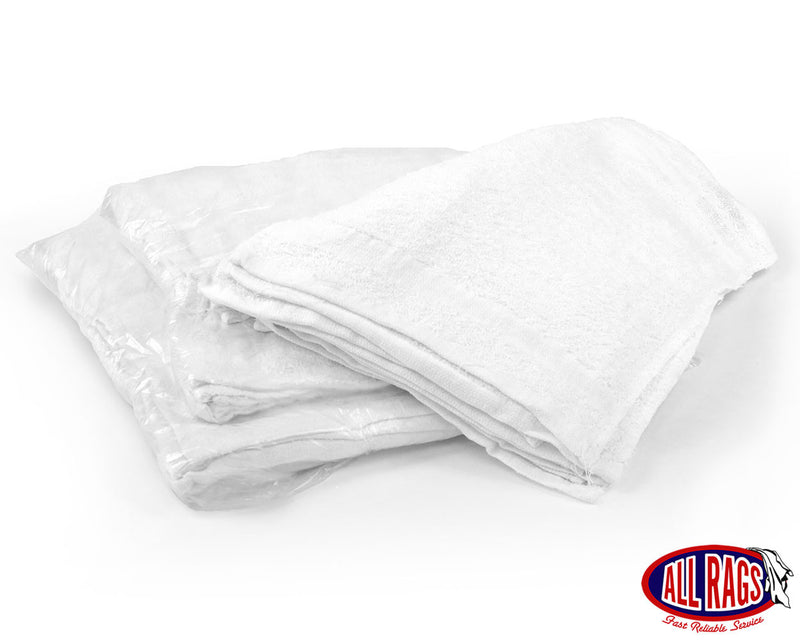 Cotton Terry Towels Cleaning Cloths, 100% Cotton Terry Cloth Bar Rags White  Bar Towels, Multipurpose High Absorbent Terry Towels for Cleaning Auto